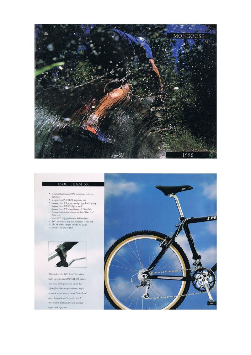 Mongoose 1995 catalog cover