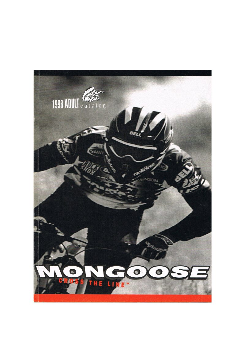Mongoose 1998 catalog cover