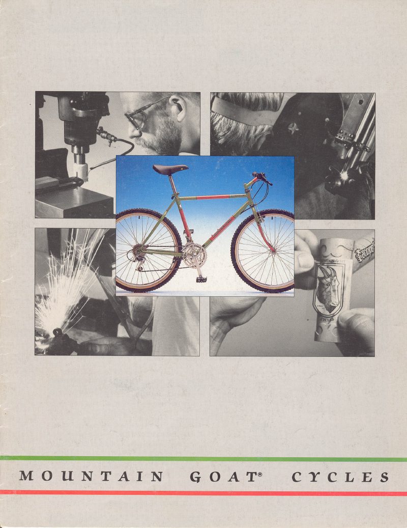 Mountain Goat 1988 catalog cover