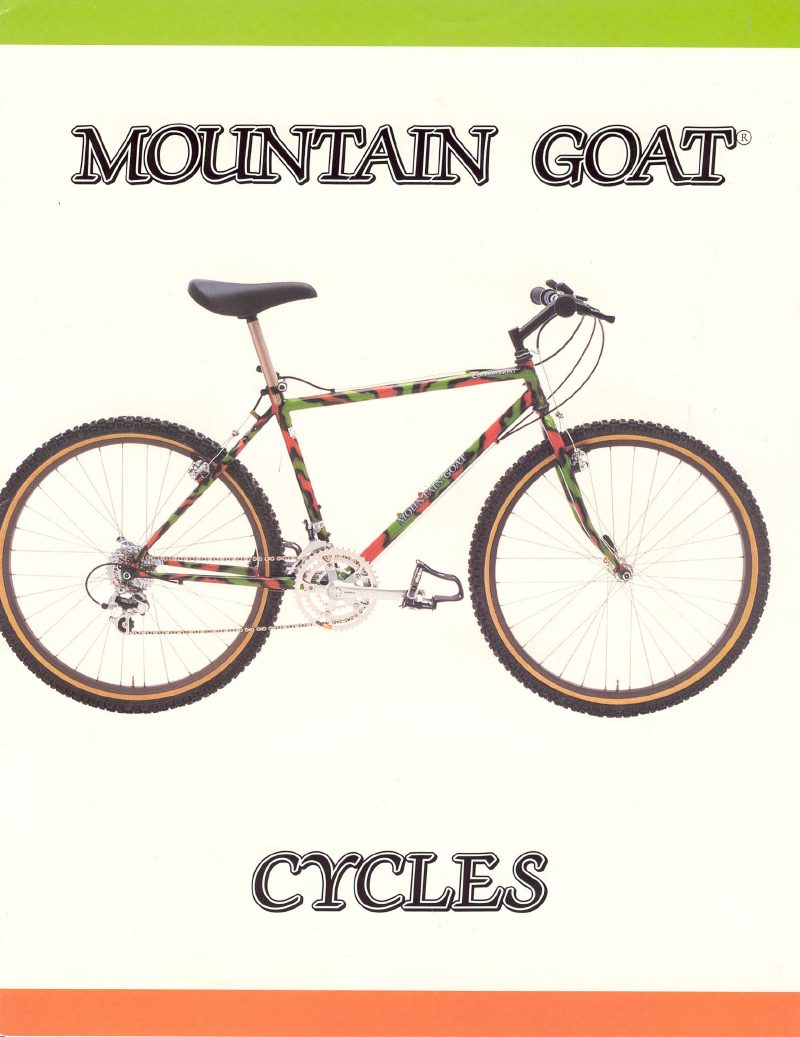 Mountain Goat 1990 catalog cover