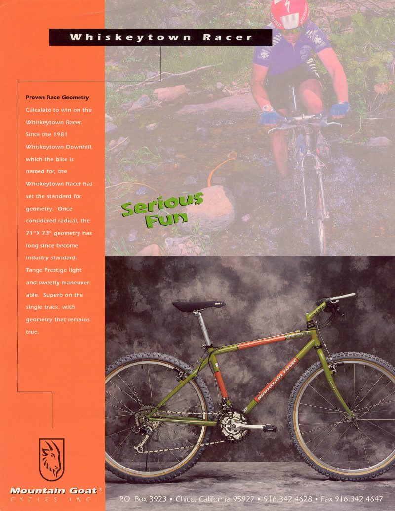 Mountain Goat 1995 catalog cover