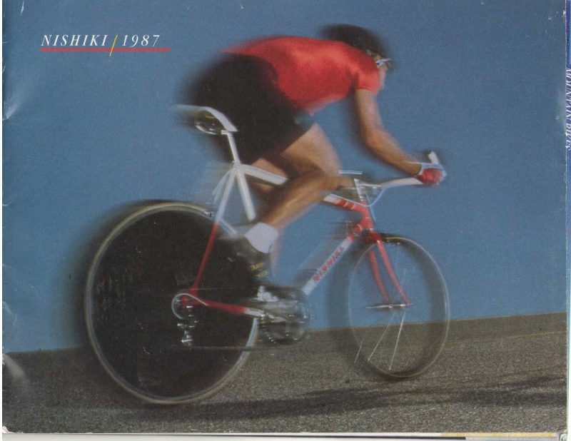 Nishiki 1987 catalog cover