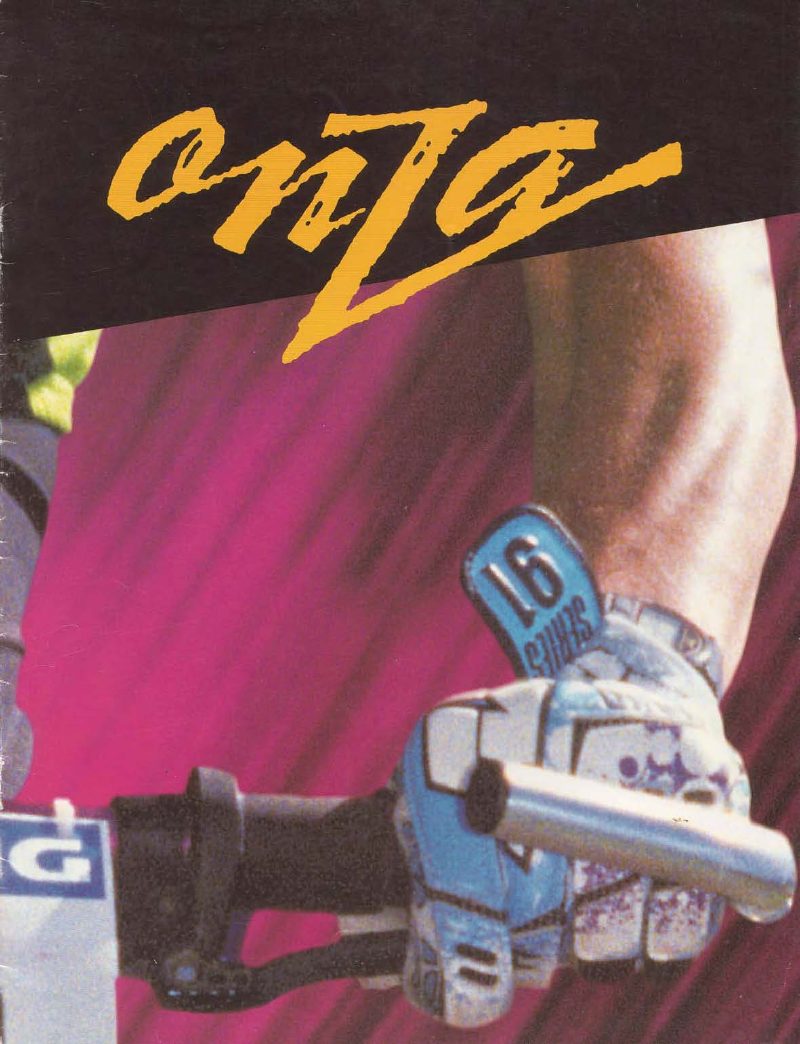Onza Undated catalog cover