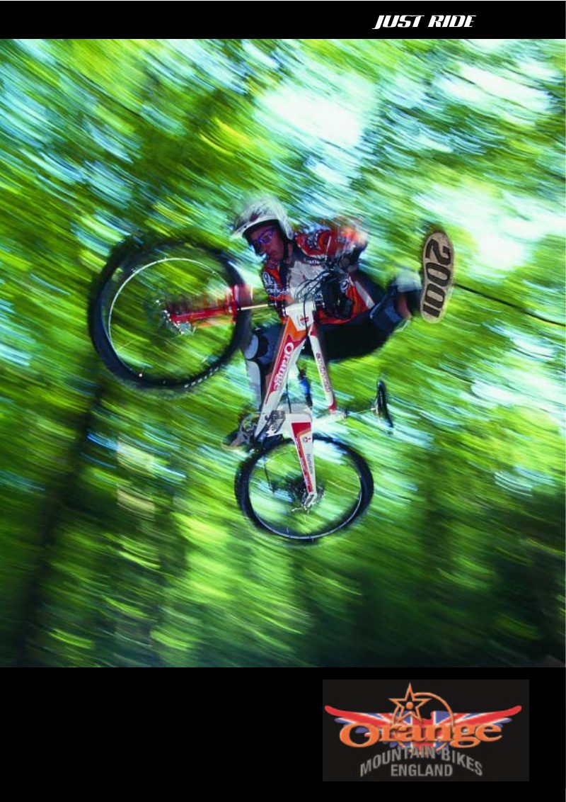 Orange 2001 catalog cover