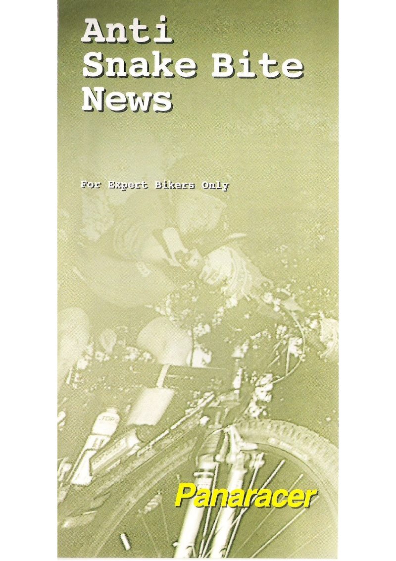 Panaracer Undated catalog cover