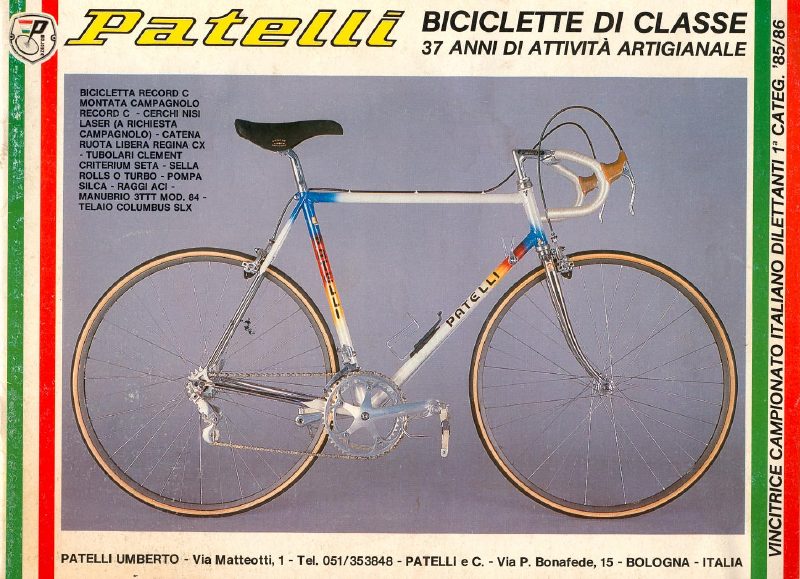 Patelli 1985 catalog cover