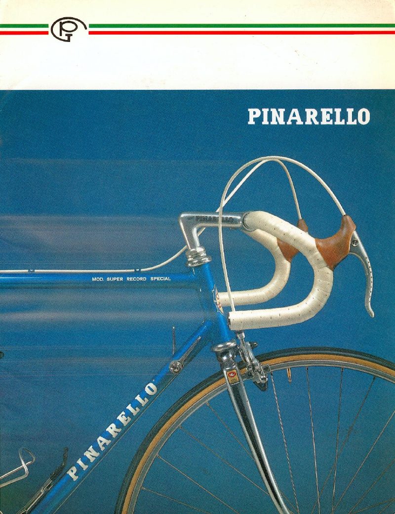 Pinarello 1985 catalog cover