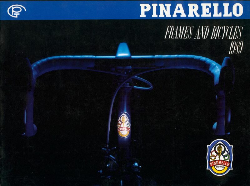 Pinarello 1989 catalog cover