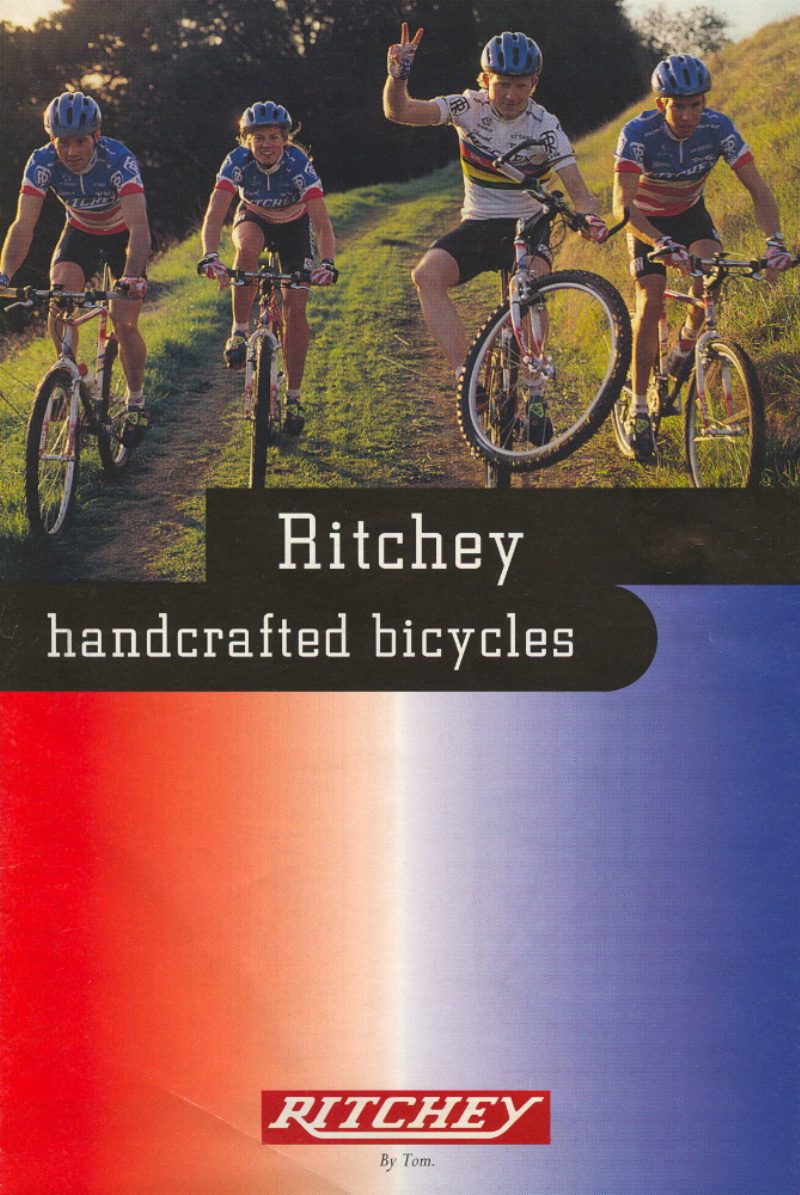 Ritchey 1995 catalog cover