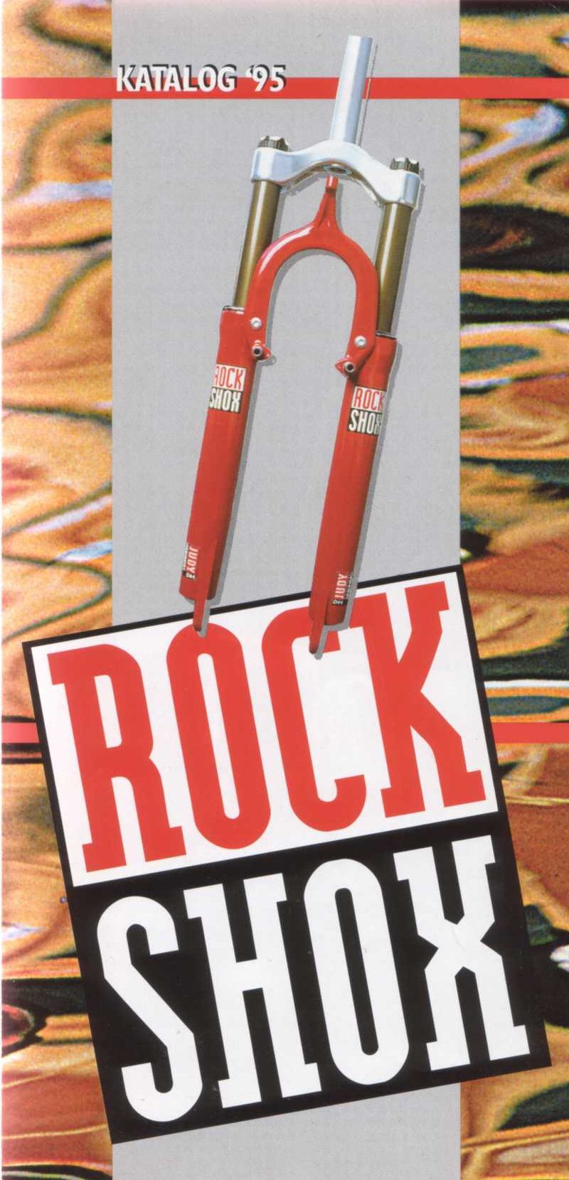 Rock Shox 1995 catalog cover