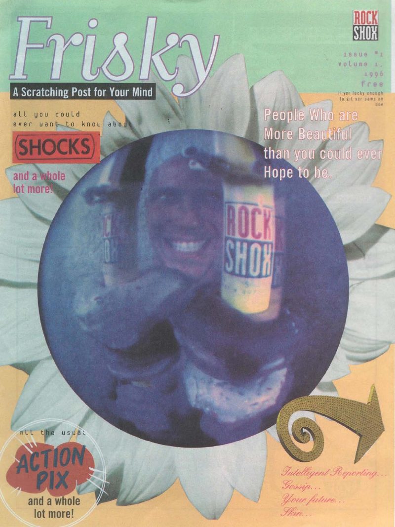 Rock Shox 1996 catalog cover