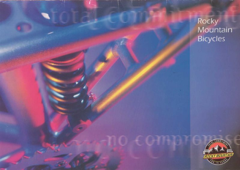 Rocky Mountain 1996 catalog cover