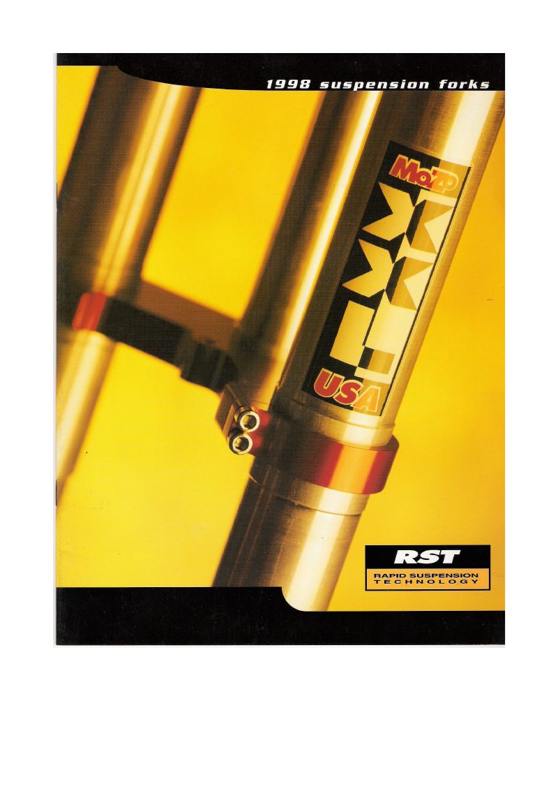 RST 1998 catalog cover