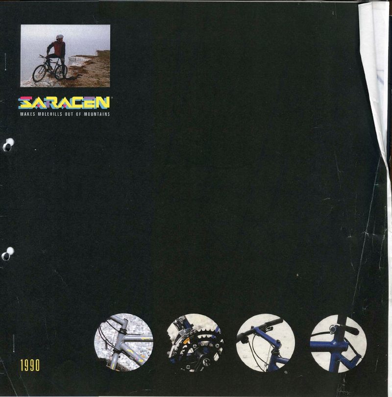 Saracen 1990 catalog cover