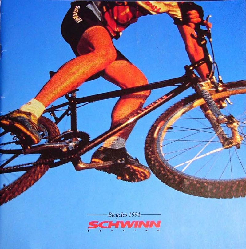 Schwinn 1994 catalog cover