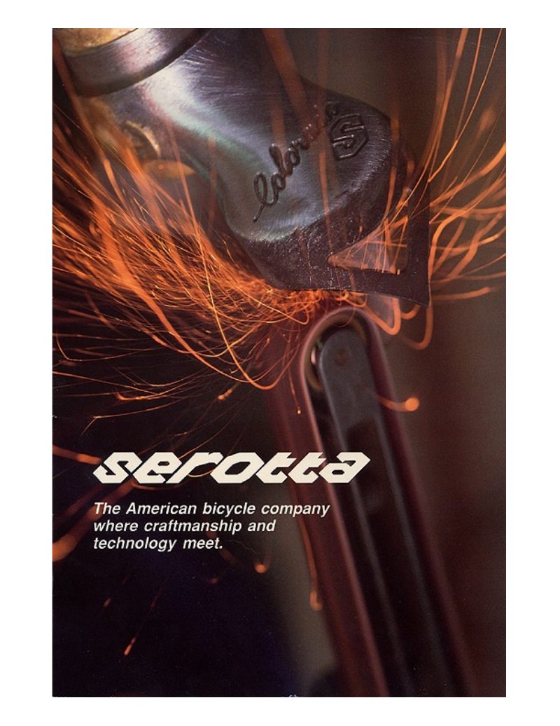 Serotta 1989 catalog cover