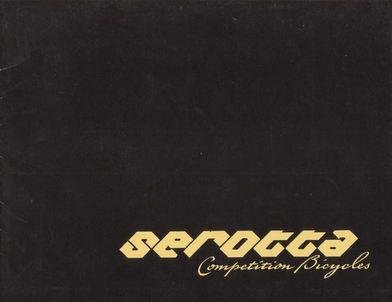Serotta 1995 catalog cover
