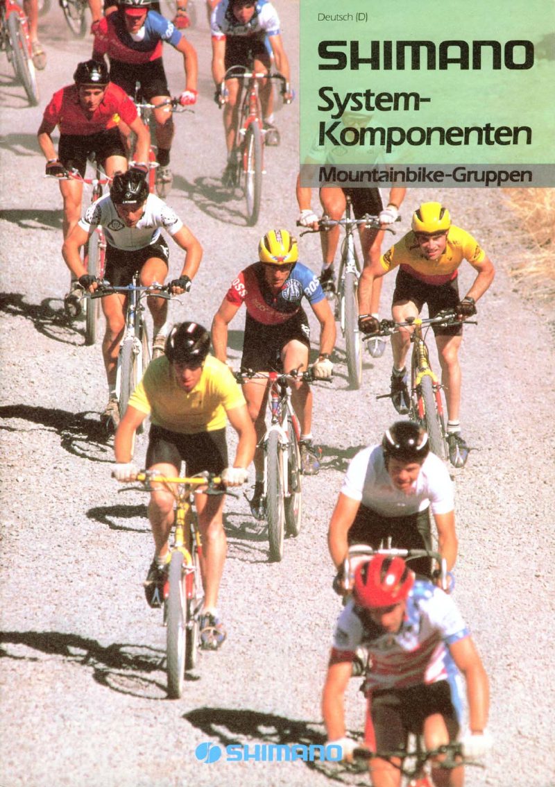 Shimano 1989 catalog cover