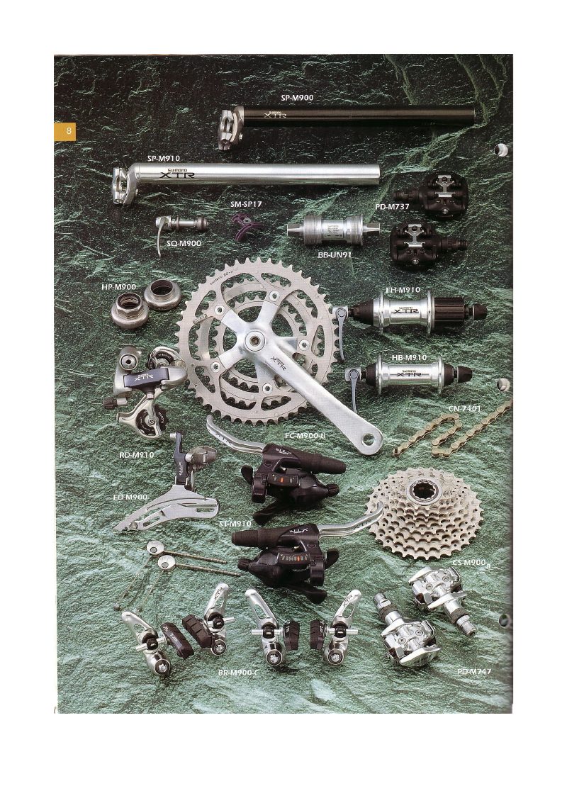 Shimano 1995 catalog cover