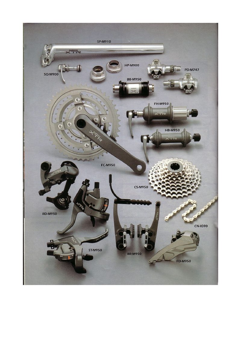 Shimano 1996 catalog cover