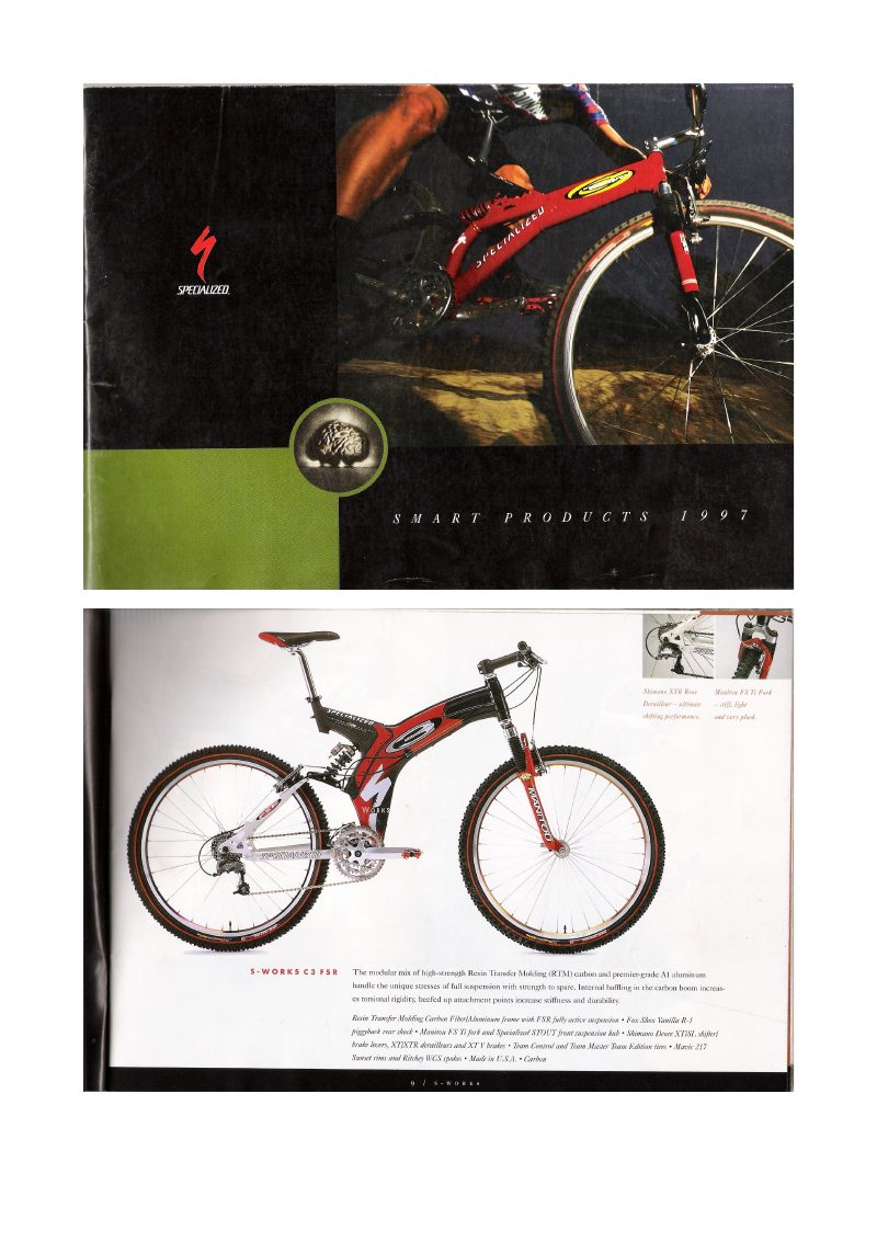 Specialized 1997 catalog cover