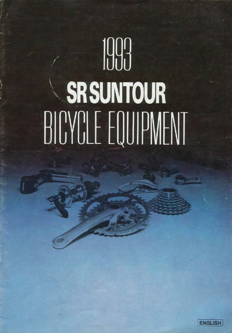 Sun Tour 1993 catalog cover