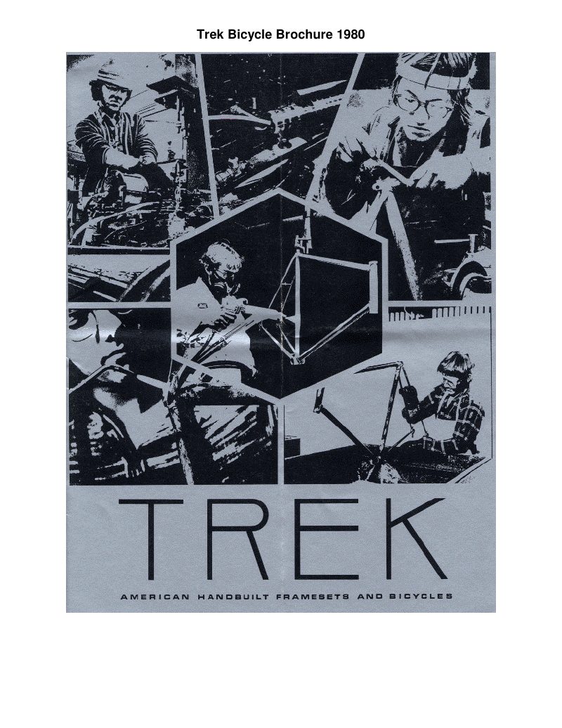Trek 1980 catalog cover