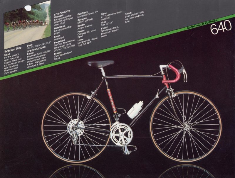 Trek 1983 catalog cover