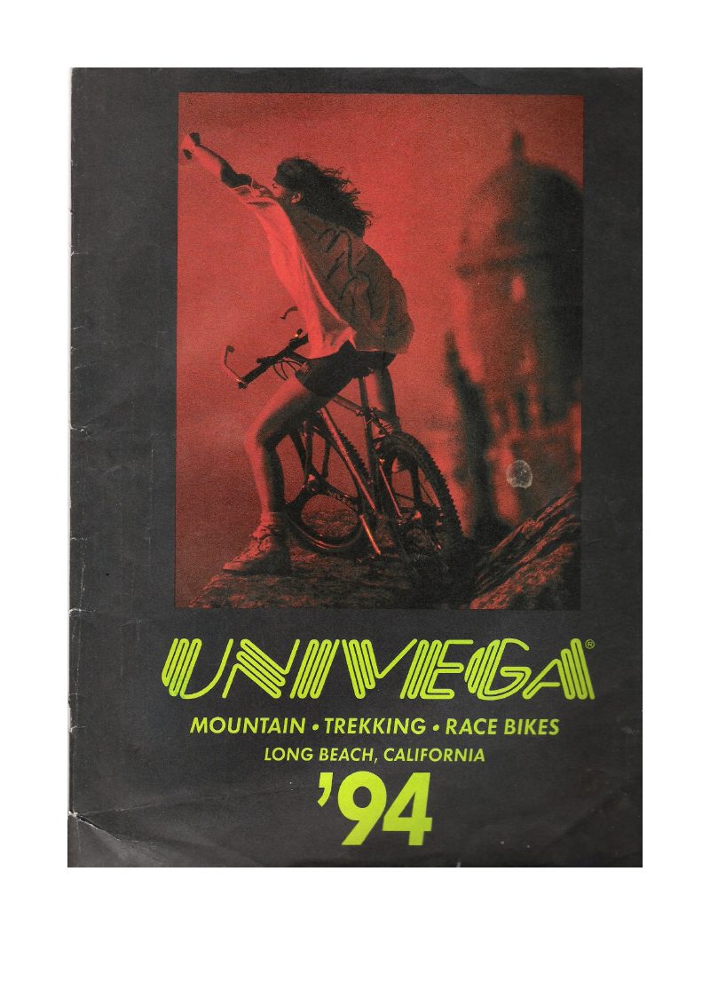 Univega 1994 catalog cover
