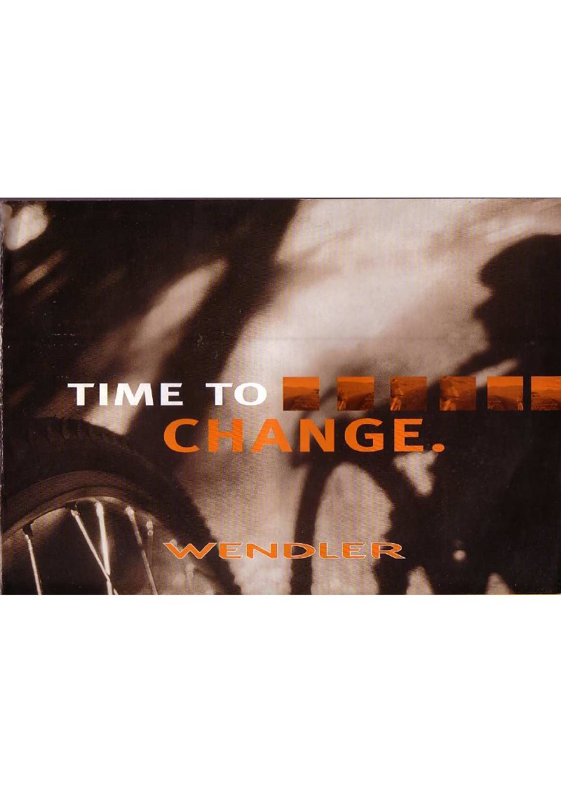 Wendler 1998 catalog cover