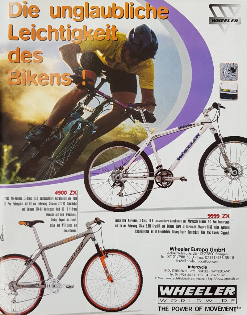 Wheeler 1998 catalog cover