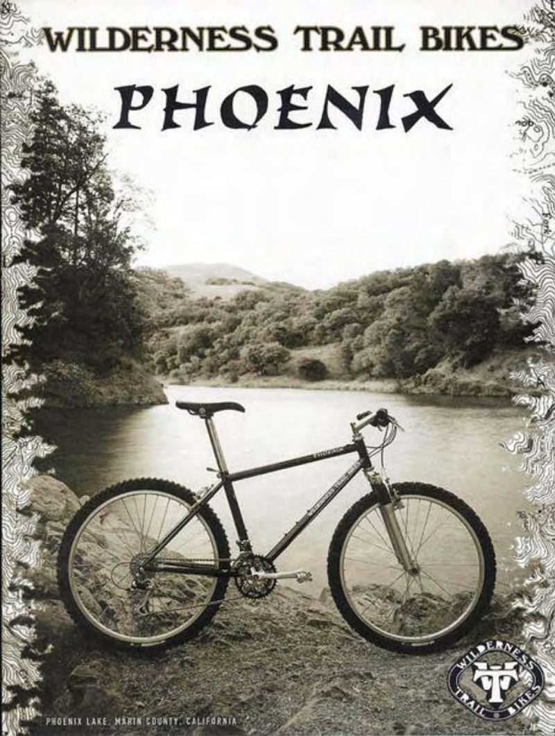 Wilderness Trail Bikes 1996 catalog cover