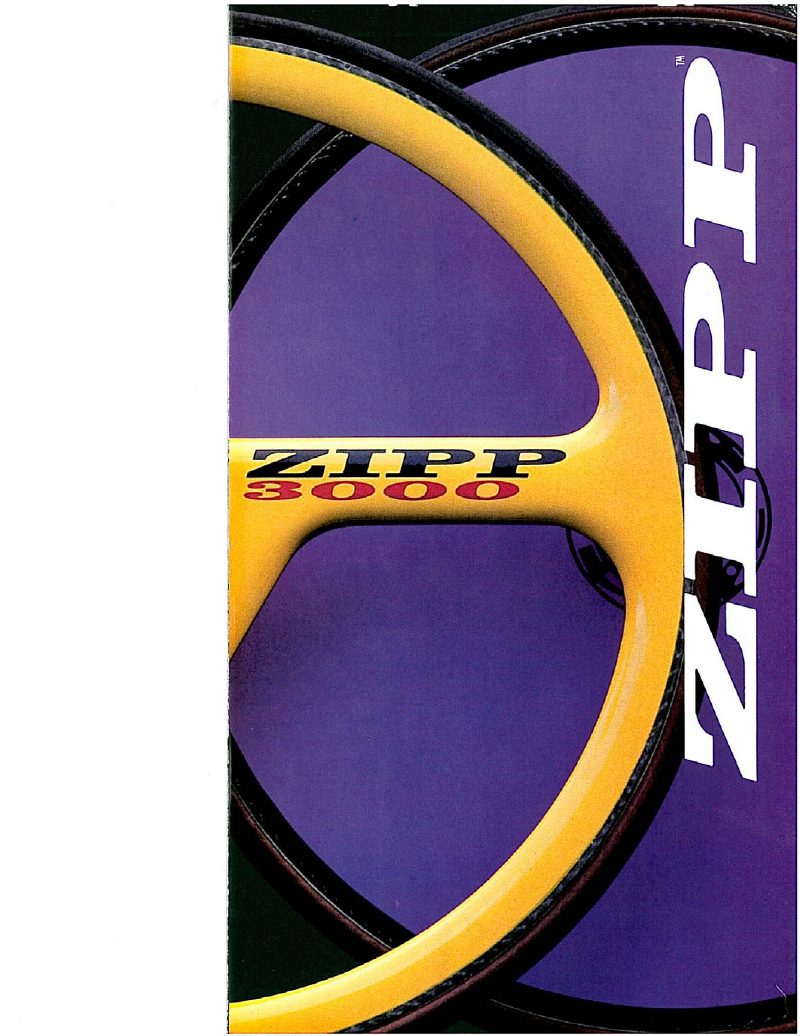 Zipp 1990 catalog cover