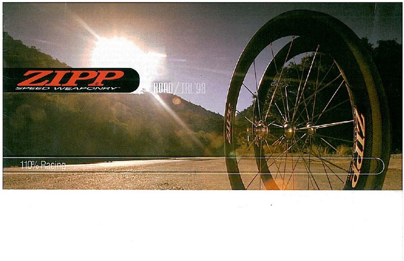 Zipp 1998 catalog cover